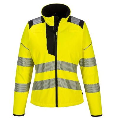 PORTWEST Varselsoftshell dam PW381 Hi-vis kl 2 M PORTWEST Varselsoftshell dam PW381 Hi-vis kl 2 M