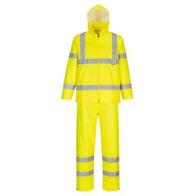 PORTWEST Regnställ H448 varsel gul kl3 4XL PORTWEST Regnställ H448 varsel gul kl3 4XL