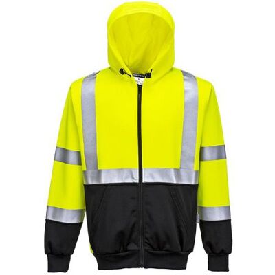PORTWEST Ziphood varsel PW B315 kl2 gul PORTWEST Ziphood varsel PW B315 kl2 gul