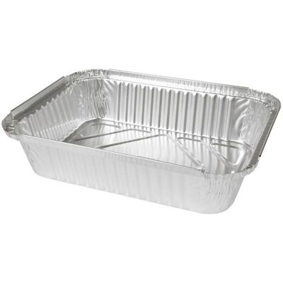 CATER LINE Aluminiumform rektangulär 1850ml 90/fp CATER LINE Aluminiumform rektangulär 1850ml 90/fp