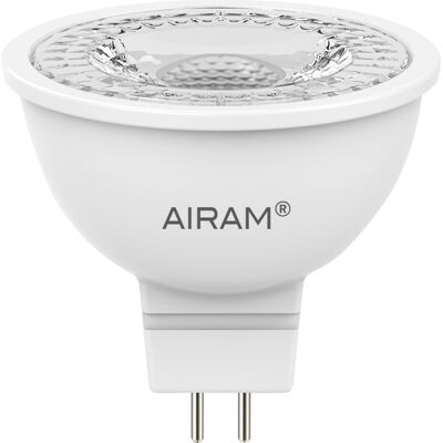 Airam GU5.3 LED-lampa - 3,5W, 2700K, MR16, 12V - LED-lampa Airam GU5.3 LED-lampa - 3,5W, 2700K, MR16, 12V - LED-lampa