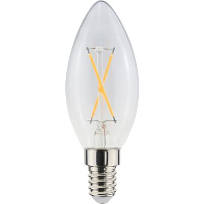 Airam LED Filament kronljus E14 1W Airam LED Filament kronljus E14 1W
