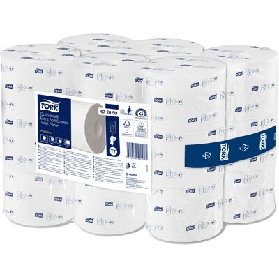 Tork Premium 3-lagers Toalettpapper - 18 Rullar Tork Premium 3-lagers Toalettpapper - 18 Rullar