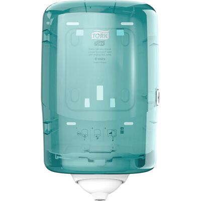 Dispenser Tork M3 Reflex® Mini vit/turkos Dispenser Tork M3 Reflex® Mini vit/turkos