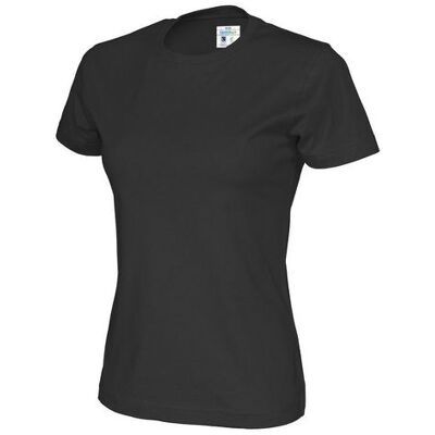 T-shirt COTTOVER dam GOTS svart 3XL T-shirt COTTOVER dam GOTS svart 3XL