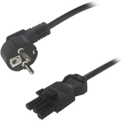 Deltaco GST18 Strömkabel - Cee 7/7 - 3m - Jordad kabel Deltaco GST18 Strömkabel - Cee 7/7 - 3m - Jordad kabel