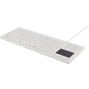 Deltaco vattentätt silikon-tangentbord med touchpad - 105 tangenter Deltaco vattentätt silikon-tangentbord med touchpad - 105 tangenter