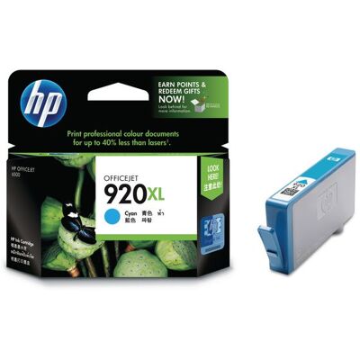 Bläckpatron HP CD972AE 920XL cyan Bläckpatron HP CD972AE 920XL cyan