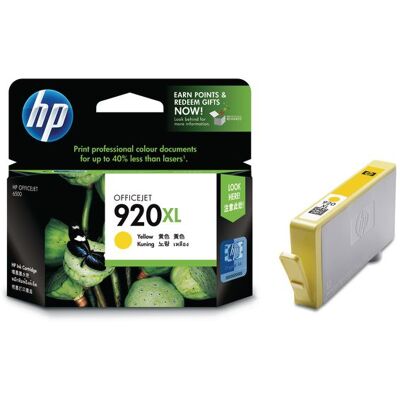 Bläckpatron HP CD974AE 920XL gul Bläckpatron HP CD974AE 920XL gul