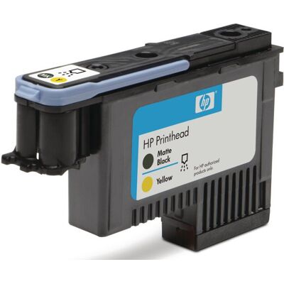 Skrivhuvud HP C9384A 72 mattsvart/gul Skrivhuvud HP C9384A 72 mattsvart/gul
