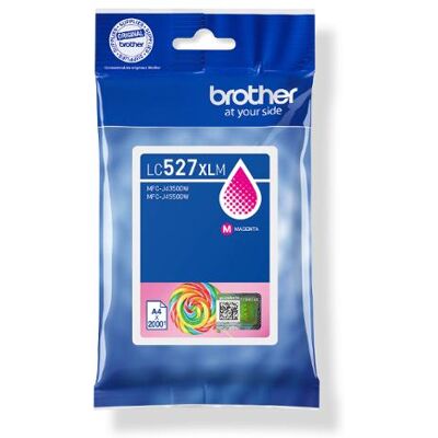 Bläckpatron BROTHER LC527XLM 2K magenta Bläckpatron BROTHER LC527XLM 2K magenta