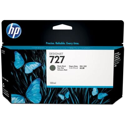 Bläckpatron HP B3P22A 727 mattsvart Bläckpatron HP B3P22A 727 mattsvart