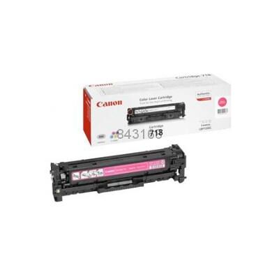 Toner Canon 718M 2,9k magenta Toner Canon 718M 2,9k magenta
