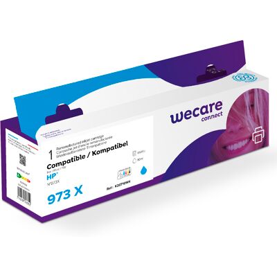 Bläck Wecare 973X F6T81AE cyan Bläck Wecare 973X F6T81AE cyan
