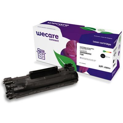 Toner WECARE CANON CRG728 2,1K svart Toner WECARE CANON CRG728 2,1K svart