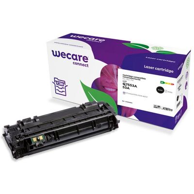 Toner WECARE HP Q7553A 3K svart Toner WECARE HP Q7553A 3K svart