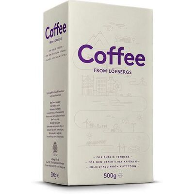 Kaffe LÖFBERGS Mörk Eko/FT Brygg 500g Kaffe LÖFBERGS Mörk Eko/FT Brygg 500g
