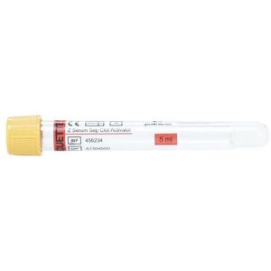VACUETTE Guldgul Serum Gel7/5ml 50/fp VACUETTE Guldgul Serum Gel7/5ml 50/fp