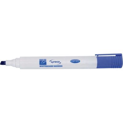 Whiteboardpenna LYRECO drywipe sned blå Whiteboardpenna LYRECO drywipe sned blå