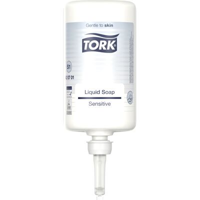 Handtvätt/flytande tvål Tork Sensitive S1 1 liter Handtvätt/flytande tvål Tork Sensitive S1 1 liter