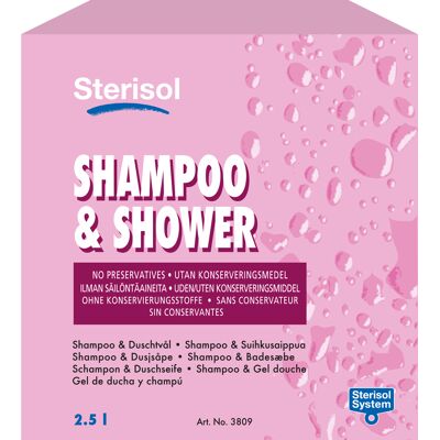 Tvål Sterisol shower 3809 2,5 liter Tvål Sterisol shower 3809 2,5 liter
