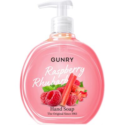 Gunry Flytande tvål Green Originals Raspberry Rhubarb 500 ml Gunry Flytande tvål Green Originals Raspberry Rhubarb 500 ml