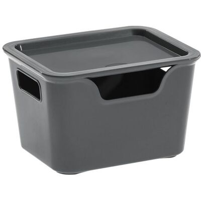 Plastlåda CEP Bella plast 1,9L grå Plastlåda CEP Bella plast 1,9L grå