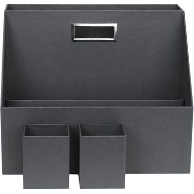 Bigso Box Förvaring med handtag BIGSO Hurry Grå Bigso Box Förvaring med handtag BIGSO Hurry Grå