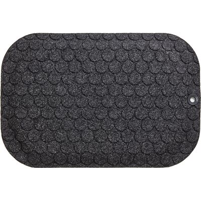 Matting Ståmatta StandUp Circle 770x530 mm Black Matting Ståmatta StandUp Circle 770x530 mm Black