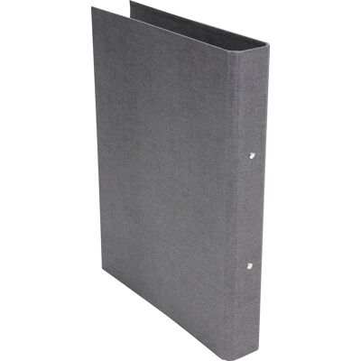 Ringpärm Bigso canvas grå Ringpärm Bigso canvas grå