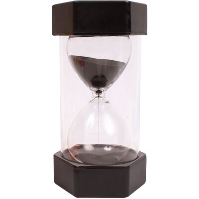 MyPauze Stort timglas 30 min svart MyPauze Stort timglas 30 min svart
