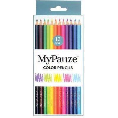 MYPAUZE Färgpenna 12 färger MYPAUZE Färgpenna 12 färger