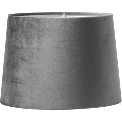 PR Home Lampskärm Sammet Sofia Grå 30c PR Home Lampskärm Sammet Sofia Grå 30c