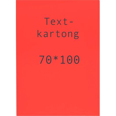 Dahlander Kartong 70x100 cm fluor röd 5-pack Dahlander Kartong 70x100 cm fluor röd 5-pack