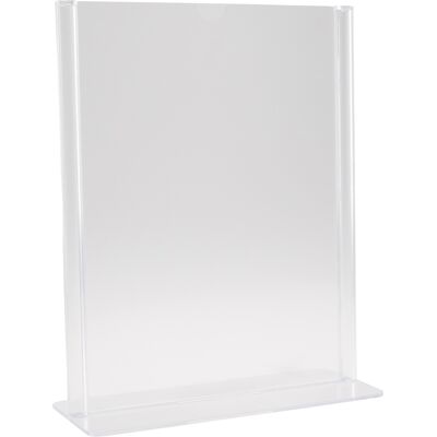 BNTOFFICE Skyltställ A7 T-fot transparent BNTOFFICE Skyltställ A7 T-fot transparent