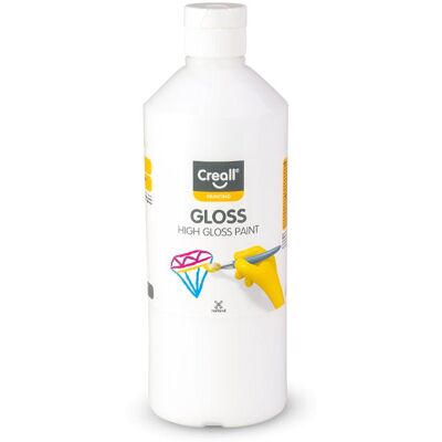 Glansfärg CREALL Gloss 500ml vit Glansfärg CREALL Gloss 500ml vit