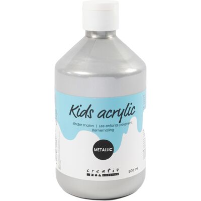 A-color Akrylfärg metallic 500ml silve A-color Akrylfärg metallic 500ml silve