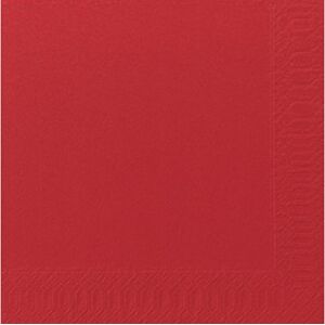 Duni Servett 3-lags 40x40cm röd 125/fp Duni Servett 3-lags 40x40cm röd 125/fp