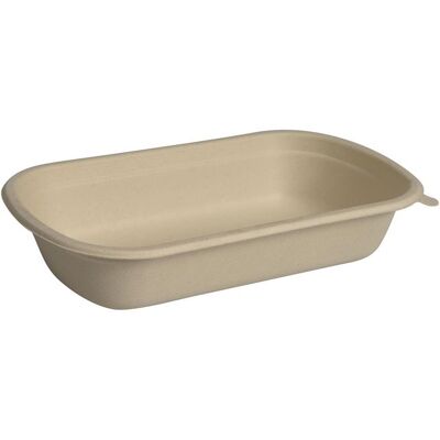 Abena Matlåda takeaway Bagasse 750ml 1f 125/fp Abena Matlåda takeaway Bagasse 750ml 1f 125/fp
