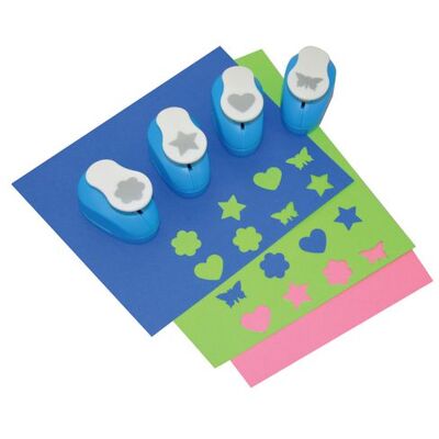 PLAYBOX Stansar olika motiv 2,5 cm 4/fp PLAYBOX Stansar olika motiv 2,5 cm 4/fp