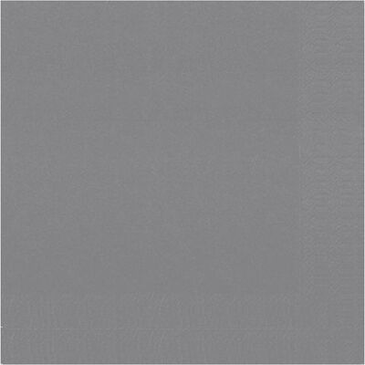 Duni Servett 3-lags 33x33cm granitgrå 125/fp Duni Servett 3-lags 33x33cm granitgrå 125/fp