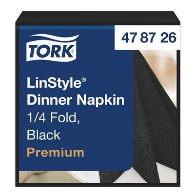 Servett TORK LinStyle Middag svart 50/fp Servett TORK LinStyle Middag svart 50/fp