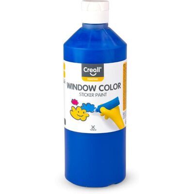 Fönsterfärg CREALL 500ml blå Fönsterfärg CREALL 500ml blå