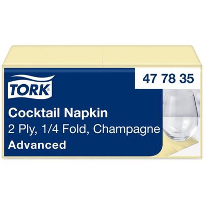 Servett TORK Cocktail 2-lag champ 200/fp Servett TORK Cocktail 2-lag champ 200/fp