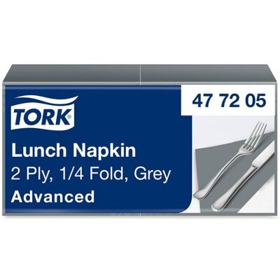 Servett TORK Lunch 2-lags grå 200/fp Servett TORK Lunch 2-lags grå 200/fp