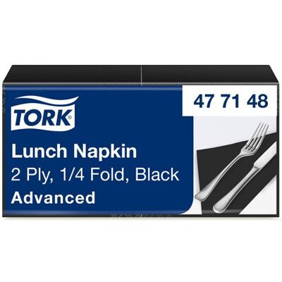 Servett TORK Lunch 2-lags svart 200/fp Servett TORK Lunch 2-lags svart 200/fp