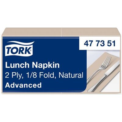 Servett TORK Lunch 2-lags natur 200/fp Servett TORK Lunch 2-lags natur 200/fp