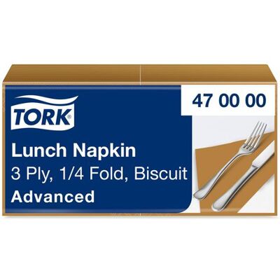 Servett TORK Lunch 3-lags beige 150/fp Servett TORK Lunch 3-lags beige 150/fp