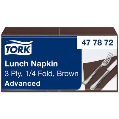 Servett TORK Lunch 3-lags brun 150/fp Servett TORK Lunch 3-lags brun 150/fp
