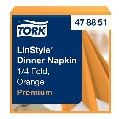 Servett TORK LinStyle Middag orang 50/fp Servett TORK LinStyle Middag orang 50/fp